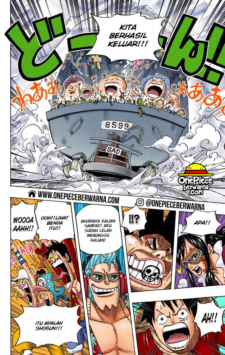 One Piece Berwarna Chapter 695